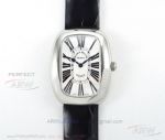 Swiss Copy Franck Muller Galet 904L Steel Case Silver Roman Face 37.7 MM Automatic Women's Watch